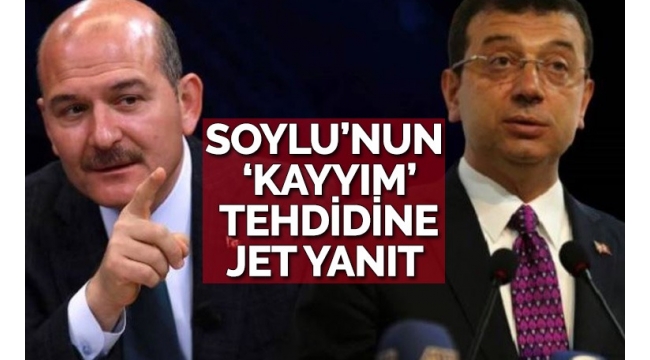 İmamoğlu'ndan Soylu'nun kayyım tehdidine yanıt...