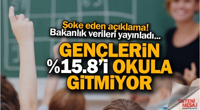 Milli Eğitim Bakanlığından şoke eden açıklama!