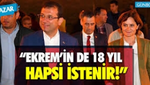 "Yenikapı sergisi iktidarı delirtti, Ekrem'in de 18 yıl hapsi istenir"