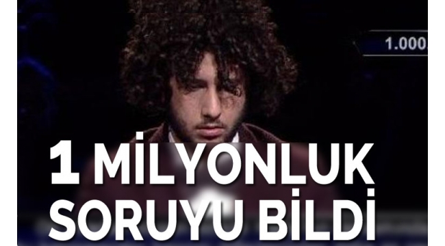 1 milyonluk İstiklal Marşı sorusunu bildi