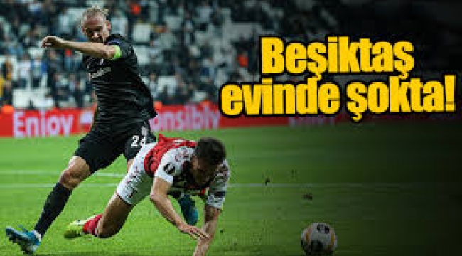 Beşiktaş Braga'ya teslim oldu