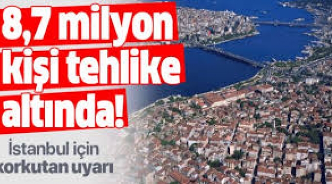 Büyük İstanbul depremi için uyarı: "8.7 milyon kişiye 'acil su ve gıda arzı' gerekecek"