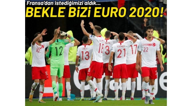 Fransa 1-1 Türkiye Bekle bizi Euro 2020