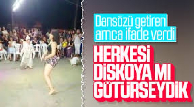 "Herkesi diskoya mı götürseydik"