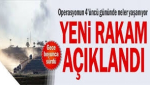 Operasyonun 4'üncü gününde neler yaşanıyor