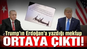 Reuters: Trump'ın 9 Ekim'de Erdoğan'a yazdığı mektup ortaya çıktı