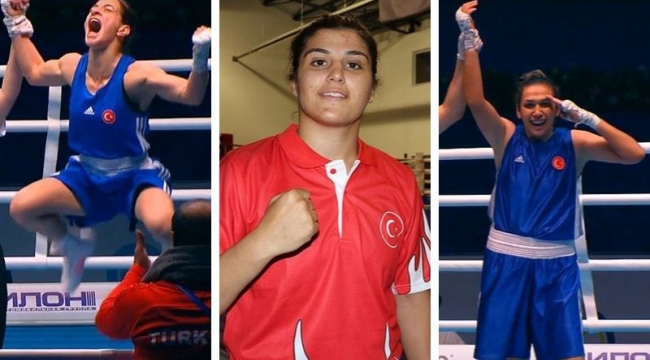 Üç milli kadın boksör dünya şampiyonluğu için ringe çıkacak