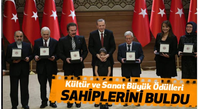 Cumhurbaşkanlığı Kültür Sanat Büyük Ödülleri sahiplerini buldu!