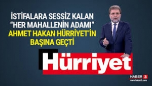 Hürriyet Ahmet Hakan'ın yeni görevini manşet yaptı