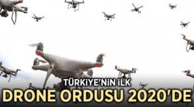 Sürü drone'ların görüntüleri ilk kez yayınlandı!