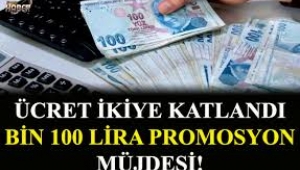 Emekliye promosyon 1100 lira müjdesi