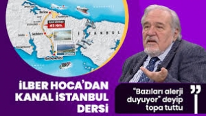 İlber Ortaylı'dan Ekrem İmamoğlu'na 'Kanal İstanbul' dersi!