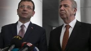 İmamoğlu ve Yavaş'tan destek