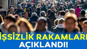 İşsizlik rakamları açıklandı...