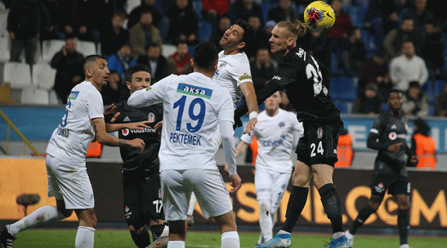 Kasımpaşa -Beşiktaş: 2-3