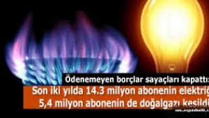 Milyonlarca vatandaş elektrik faturasını ödeyemedi