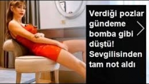 Şeyma Subaşı amuda kalktı sevgilisinden tam not aldı
