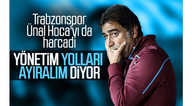Trabzonspor Ünal Karaman ile yolları ayırma kararı aldı.