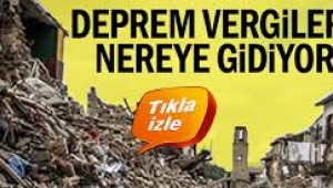 Deprem vergileri nerelere gidiyor