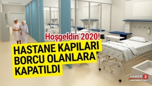 Hastanelerin kapısı kapandı! Borcu olana tedavi yok!