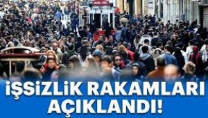 İşsizlik rakamları açıklandı