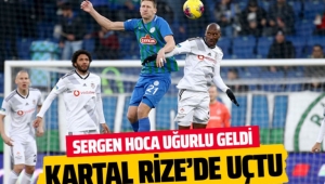 Çaykur Rizespor Beşiktaş karşısında maglup