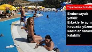 Erkeklerle aynı havuzda yüzen kadınlar hamile kalabilir