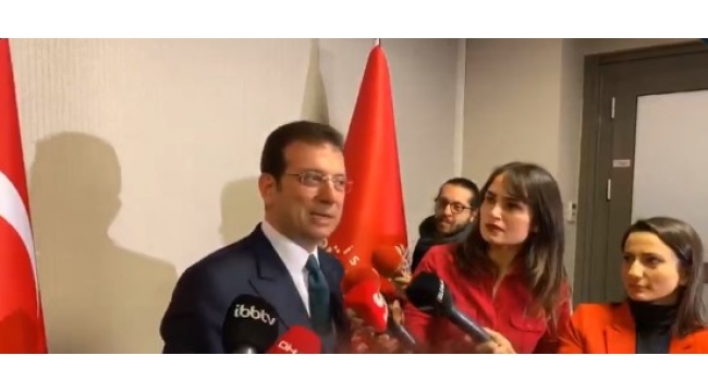 İmamoğlu: Bu kumpastan Sayın Cumhurbaşkanı'nın haberi var mı yok mu?