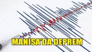 Manisa'da 4.0 büyüklüğünde deprem