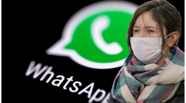 WhatsApp gruplarında maske için açık arttırma 