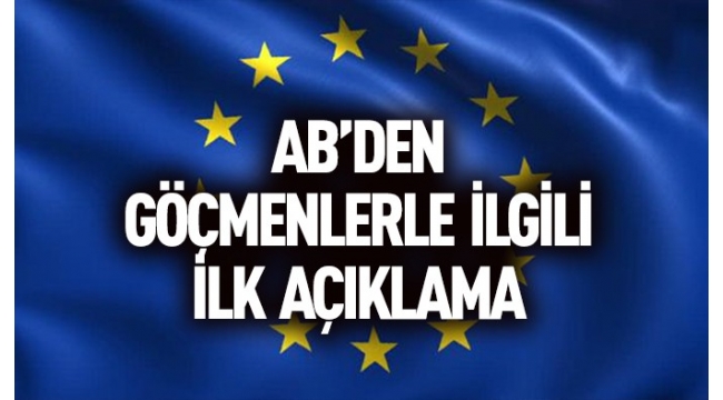 AB'den göçmen açıklaması