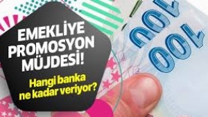 Emekliye hangi banka kaç lira maaş promosyonu veriyor?