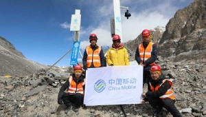 Huawei, Everest'in tepesine 5G antenleri kurdu