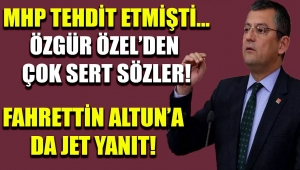 Özgür Özel'den Fahrettin Altun'a çok sert sözler