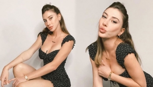 Şeyma Subaşı dekolteli pozlarıyla olay oldu