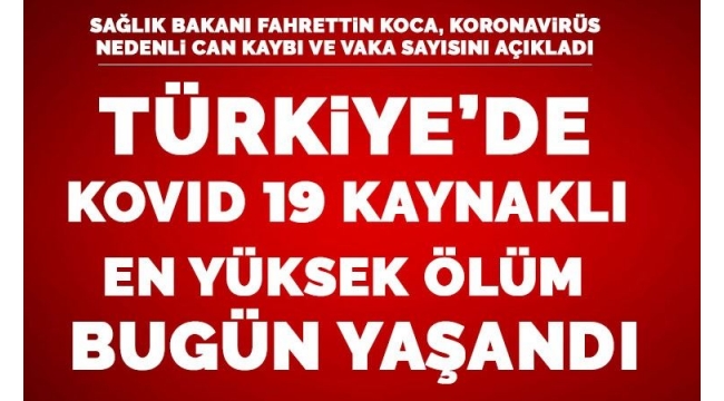 Türkiye'de yaşamını yitirenlerin sayısı bin 518'e ulaştı