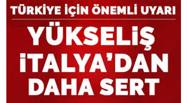 Türkiye için önemli uyarı: Yükseliş İtalya'dan daha sert