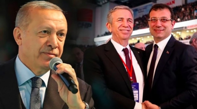 Erdoğan, İmamoğlu ve Yavaş'ı rakibi olarak görüyor - SİYASET