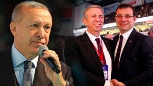 Erdoğan, İmamoğlu ve Yavaş'ı rakibi olarak görüyor