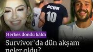 Herkes dondu kaldı! Survivor'da neler oldu?