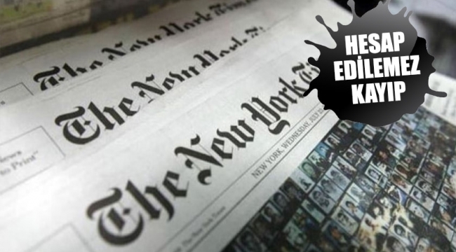 New York Times'tan çarpıcı corona manşeti! Liste sayfaya sığmadı