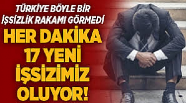 Türkiye böyle kötü ekonomi böyle işsizlik görmedi