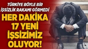 Türkiye böyle kötü ekonomi böyle işsizlik görmedi