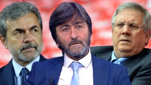 Aykut Kocaman ve Rıdvan Dilmen'den Aziz Yıldırım'a ziyaret