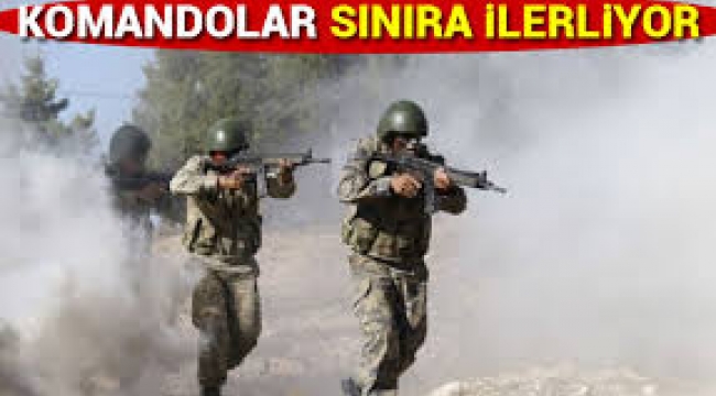 Komandolar Haftanin'de PKK kamplarını vuruyor