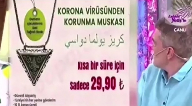 Koronavirüsten korunma diye sattıkları muska, keriz yolma duası çıktı