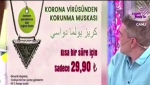 Koronavirüsten korunma diye sattıkları muska, keriz yolma duası çıktı