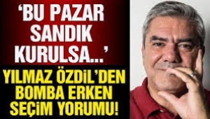 Yılmaz Özdil'den erken seçim yorumu: AKP kaybedecek!