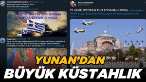 Yunan'dan büyük küstahlık