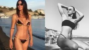 Defne Samyeli'den cesur pozlar: Serenay Sarıkaya mı Defne Samyeli mi?
